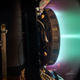 El propulsor de iones X3 de la NASA.